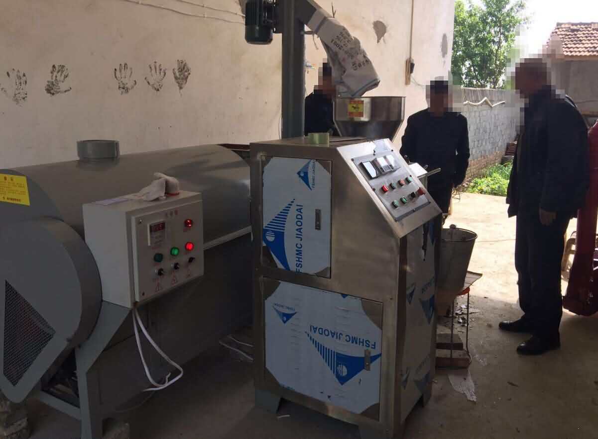 炒貨機、提升機、榨油機