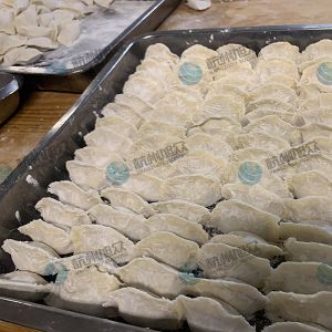 仿手工包餃子機(jī)大小均勻老客戶反饋！