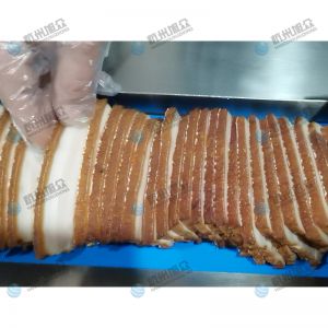 XZ-120熟肉切片機(jī)，切7mm燒白